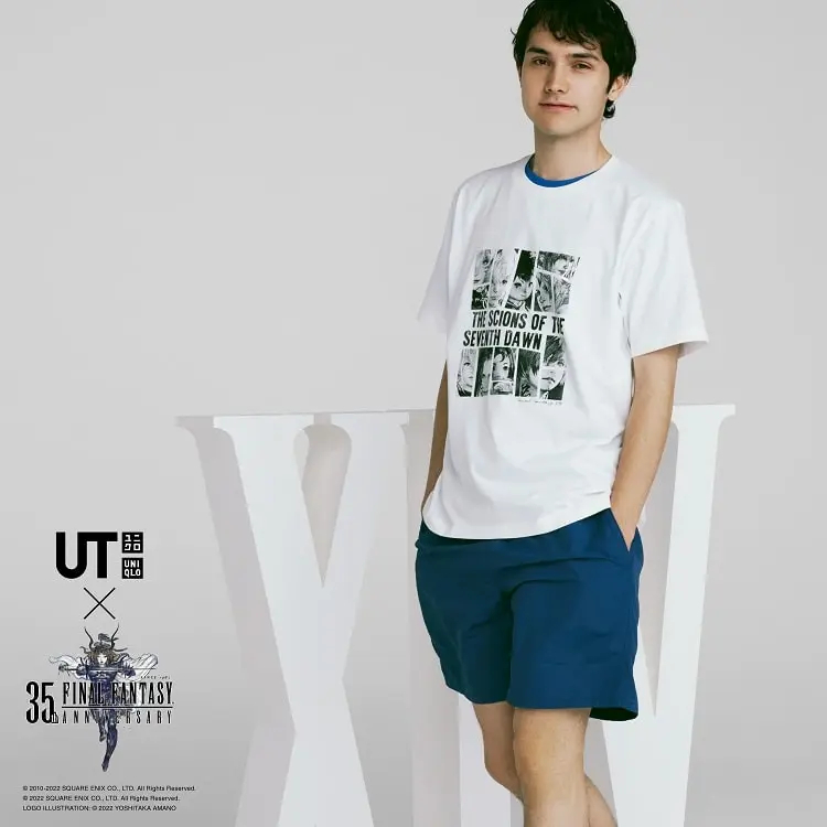 The Uniqlo x Final Fantasy collection as part of Uniqlo UT.