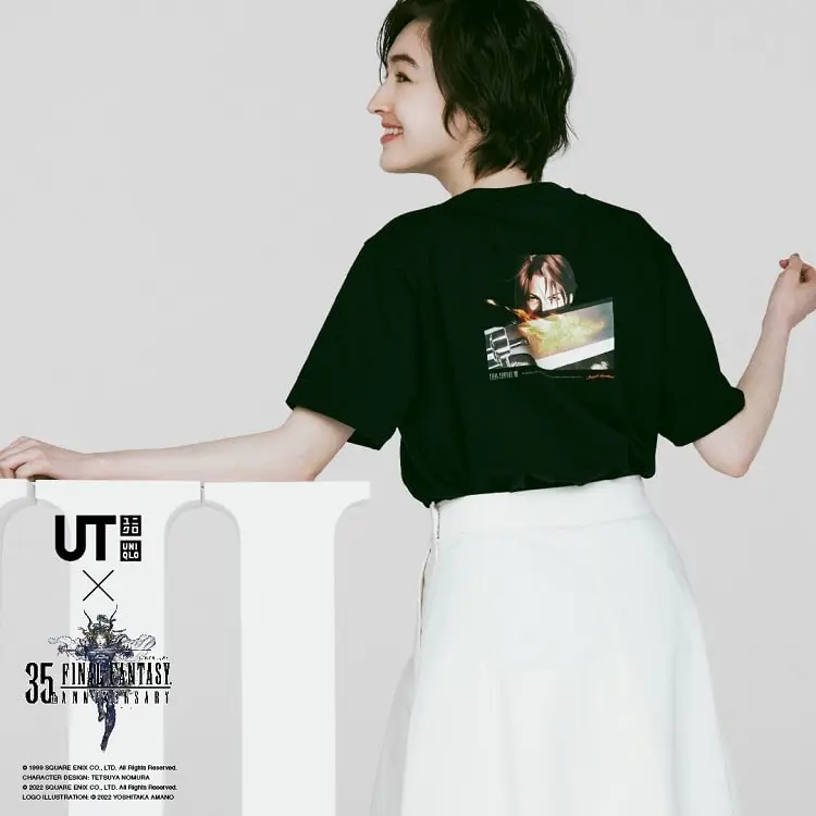 The Uniqlo x Final Fantasy collection as part of Uniqlo UT.