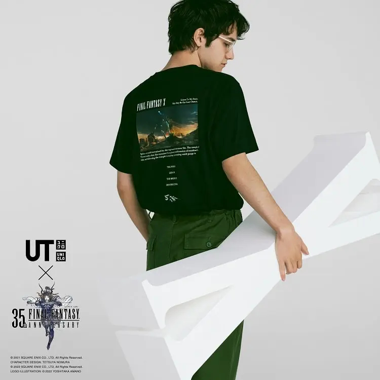 The Uniqlo x Final Fantasy collection as part of Uniqlo UT.