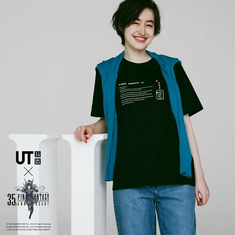 The Uniqlo x Final Fantasy collection as part of Uniqlo UT.