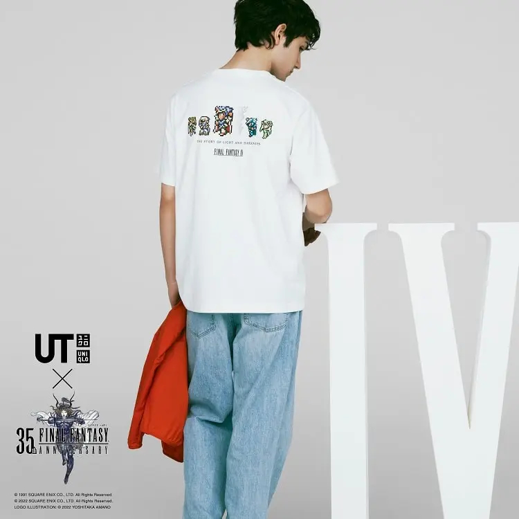 The Uniqlo x Final Fantasy collection as part of Uniqlo UT.