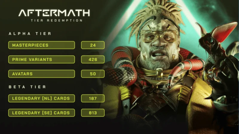 How to redeem Aftermath Packs?