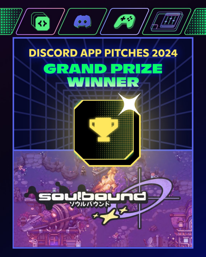 Soulbound Triumphs at Discord App Pitch 2024, Wins Grand Prize